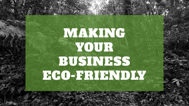 Making Your Business Eco-Friendly